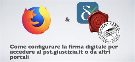 pst giustizia accesso smart card aruba|Come configurare la firma digitale per accedere al pst.giustizia.it o .